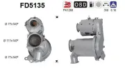 Ruß-/Partikelfilter, Abgasanlage AS FD5135