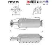 Ruß-/Partikelfilter, Abgasanlage AS FD5139