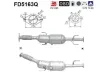 Ruß-/Partikelfilter, Abgasanlage AS FD5163Q