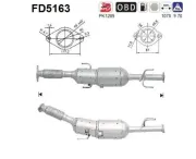 Ruß-/Partikelfilter, Abgasanlage AS FD5163