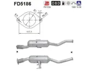 Ruß-/Partikelfilter, Abgasanlage AS FD5186