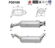 Ruß-/Partikelfilter, Abgasanlage AS FD5189