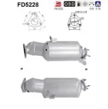 Ruß-/Partikelfilter, Abgasanlage AS FD5228