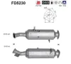 Ruß-/Partikelfilter, Abgasanlage AS FD5230