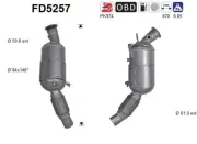 Ruß-/Partikelfilter, Abgasanlage AS FD5257