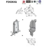 Ruß-/Partikelfilter, Abgasanlage AS FD5263Q