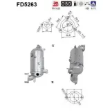 Ruß-/Partikelfilter, Abgasanlage AS FD5263