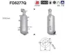 Ruß-/Partikelfilter, Abgasanlage AS FD5277Q