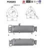 Ruß-/Partikelfilter, Abgasanlage AS FD5283