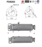 Ruß-/Partikelfilter, Abgasanlage AS FD5283