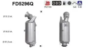 Ruß-/Partikelfilter, Abgasanlage AS FD5296Q