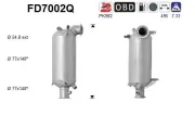 Ruß-/Partikelfilter, Abgasanlage AS FD7002Q