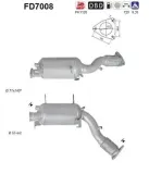 Ruß-/Partikelfilter, Abgasanlage AS FD7008