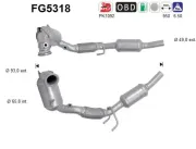 Ruß-/Partikelfilter, Abgasanlage AS FG5318