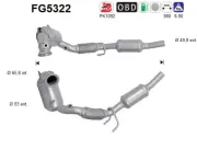 Ruß-/Partikelfilter, Abgasanlage AS FG5322