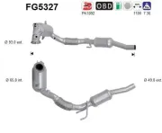 Ruß-/Partikelfilter, Abgasanlage AS FG5327