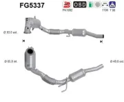 Ruß-/Partikelfilter, Abgasanlage AS FG5337