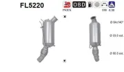 Ruß-/Partikelfilter, Abgasanlage AS FL5220