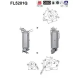 Ruß-/Partikelfilter, Abgasanlage AS FL5281Q