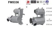 Ruß-/Partikelfilter, Abgasanlage AS FM5336