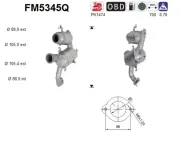 Ruß-/Partikelfilter, Abgasanlage AS FM5345Q
