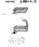 Ruß-/Partikelfilter, Abgasanlage AS FN5195Q