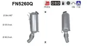 Ruß-/Partikelfilter, Abgasanlage AS FN5260Q