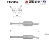 Ruß-/Partikelfilter, Abgasanlage AS FT5303Q