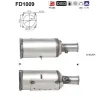 Ru&szlig;-/Partikelfilter, Abgasanlage AS FD1009