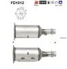 Ru&szlig;-/Partikelfilter, Abgasanlage AS FD1012
