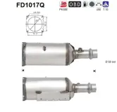 Ruß-/Partikelfilter, Abgasanlage AS FD1017Q