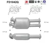 Ru&szlig;-/Partikelfilter, Abgasanlage AS FD1042Q
