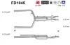 Ru&szlig;-/Partikelfilter, Abgasanlage AS FD1045