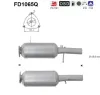 Ru&szlig;-/Partikelfilter, Abgasanlage AS FD1065Q