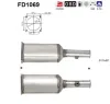 Ru&szlig;-/Partikelfilter, Abgasanlage AS FD1069