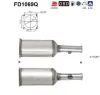 Ru&szlig;-/Partikelfilter, Abgasanlage AS FD1069Q