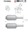 Ru&szlig;-/Partikelfilter, Abgasanlage AS FD1080Q