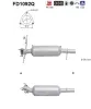 Ru&szlig;-/Partikelfilter, Abgasanlage AS FD1092Q