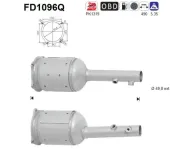 Ruß-/Partikelfilter, Abgasanlage AS FD1096Q