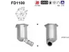 Ru&szlig;-/Partikelfilter, Abgasanlage AS FD1100