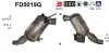 Ru&szlig;-/Partikelfilter, Abgasanlage AS FD5019Q