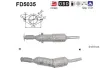 Ru&szlig;-/Partikelfilter, Abgasanlage AS FD5035