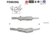 Ru&szlig;-/Partikelfilter, Abgasanlage AS FD5035Q