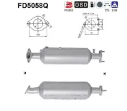 Ruß-/Partikelfilter, Abgasanlage AS FD5058Q