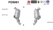 Ruß-/Partikelfilter, Abgasanlage AS FD5061