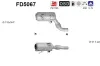 Ru&szlig;-/Partikelfilter, Abgasanlage AS FD5067