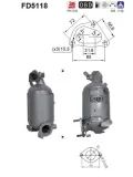 Ruß-/Partikelfilter, Abgasanlage AS FD5118