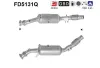 Ru&szlig;-/Partikelfilter, Abgasanlage AS FD5131Q