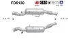 Ru&szlig;-/Partikelfilter, Abgasanlage AS FD5138