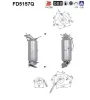 Ru&szlig;-/Partikelfilter, Abgasanlage AS FD5157Q